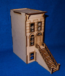 28mm "Brownstone" Row House (MDF) - 28MMDF405 (Online Order Only)