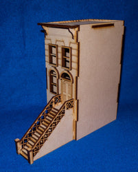 28mm "Brownstone" Row House (MDF) - 28MMDF405 (Online Order Only)