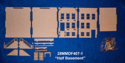 28mm "Brownstone" Row House (MDF) - 28MMDF407 (Online Order Only)