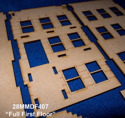 28mm "Brownstone" Row House (MDF) - 28MMDF407 (Online Order Only)