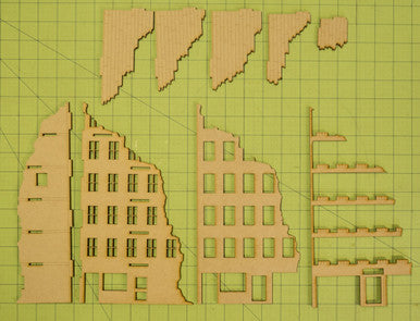 28mm European Building - 28MMDF522 (Online Order Only)