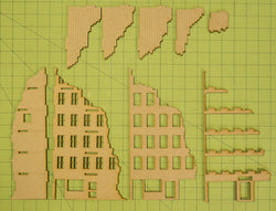 28mm European Building - 28MMDF522 (Online Order Only)