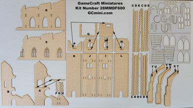 28mm (1/56th scale) Church Bell Tower - 28MMDF600 (Online Order Only)