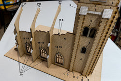 28mm (1/56th scale) Church Bell Tower - 28MMDF600 (Online Order Only)