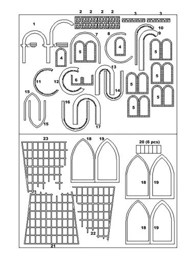 28mm "Saving Private Ryan" Church Bell Tower - 28MMDF600 (Online Order Only)