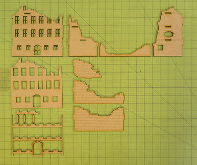 28mm European Building - 28MMDF502 (Online Order Only)