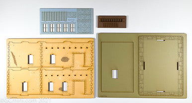 Pre Painted 28mm Middle Eastern Building - 28MPNT093amz (Online Order Only)