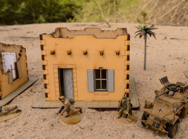 Pre Painted 28mm Middle Eastern Building - 28MPNT090amz (Online Order Only)