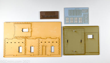 Pre Painted 28mm Middle Eastern Building - 28MPNT090amz (Online Order Only)