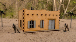 Pre Painted 28mm Middle Eastern Building - 28MPNT093amz (Online Order Only)