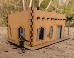 Pre Painted 28mm Middle Eastern Building - 28MPNT093amz (Online Order Only)
