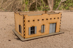 Pre Painted 28mm Middle Eastern Building - 28MPNT093amz (Online Order Only)