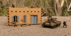 Pre Painted 28mm Middle Eastern Building - 28MPNT093amz (Online Order Only)