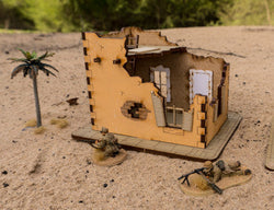 Pre Painted 28mm Middle Eastern Building - 28MPNT099amz (Online Order Only)