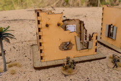 Pre Painted 28mm Middle Eastern Building - 28MPNT099amz (Online Order Only)