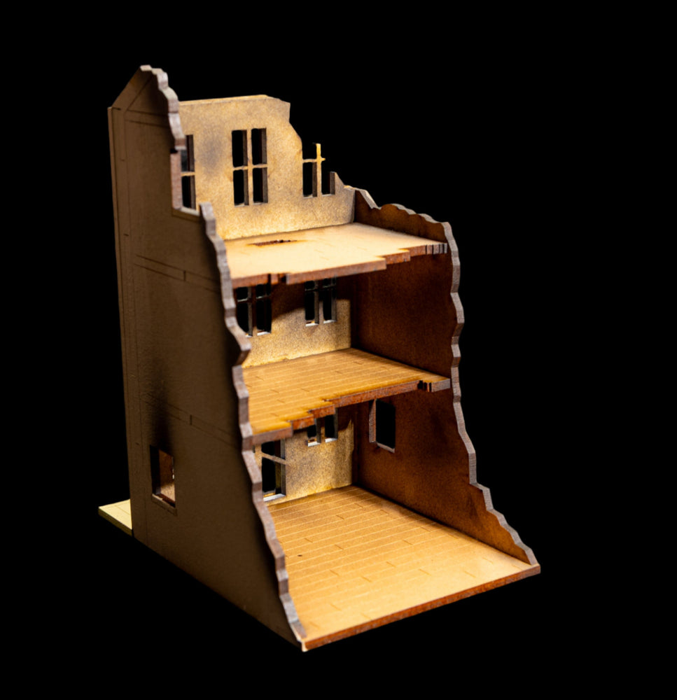 28mm European Building - 28MPNT514 (Painted and Assembled) (Online Order Only)