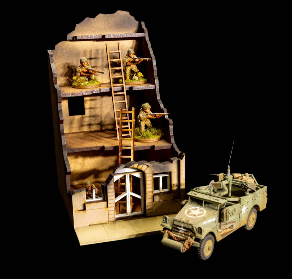 28mm European Building - 28MPNT516 (Painted and Assembled) (Online Order Only)