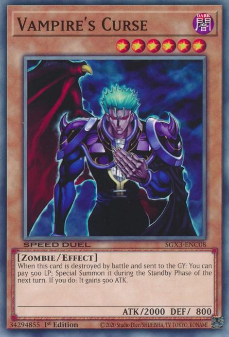 Vampire's Curse [SGX3-ENC08] Common (ONLINE ORDER ONLY)