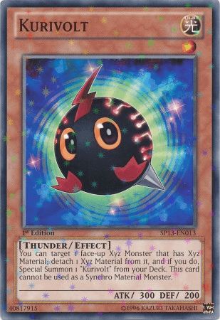 Kurivolt [SP13-EN013] Starfoil Rare (ONLINE ORDER ONLY)
