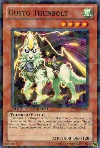 Gusto Thunbolt [DT05-EN072] Common (ONLINE ORDER ONLY)