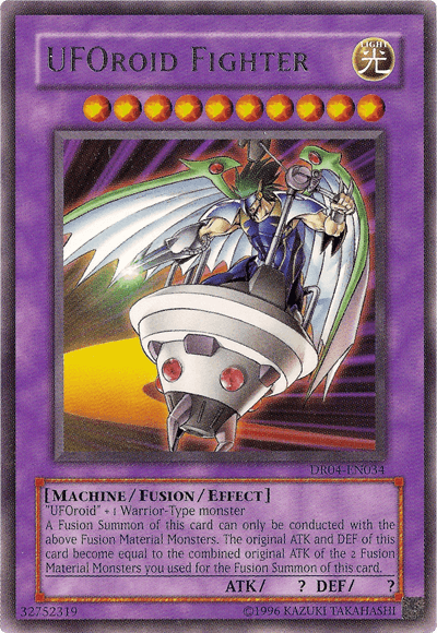 UFOroid Fighter [DR04-EN034] Rare (ONLINE ORDER ONLY)