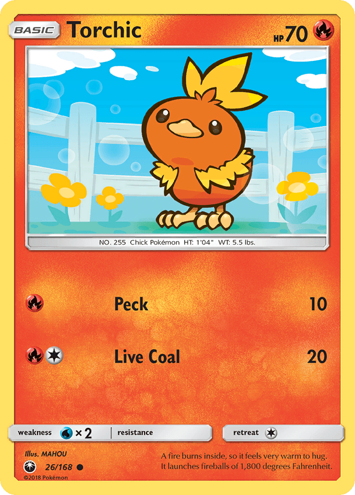 Torchic (26/168) [Sun & Moon: Celestial Storm] (Online Only)