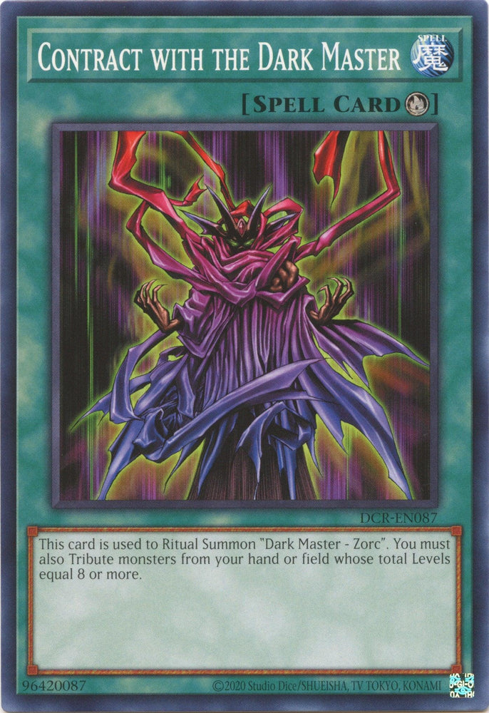 Contract with the Dark Master (25th Anniversary) [DCR-EN087] Common (ONLINE ORDER ONLY)