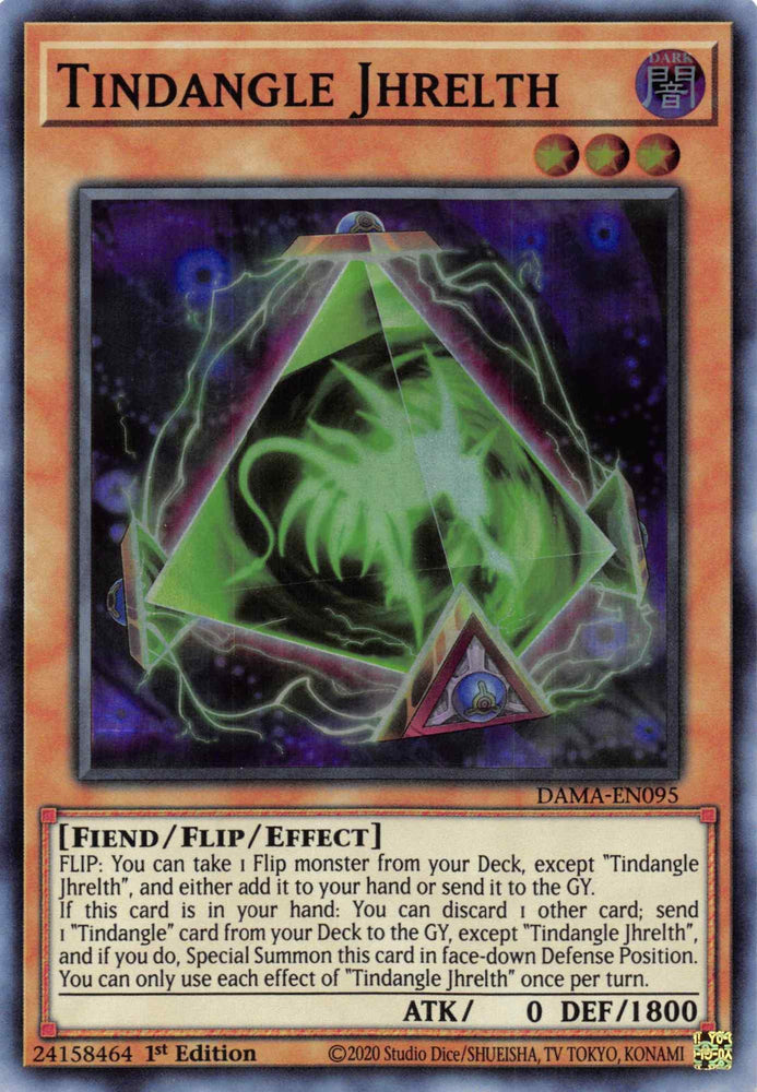 Tindangle Jhrelth [DAMA-EN095] Super Rare (ONLINE ORDER ONLY)