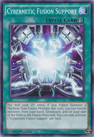 Cybernetic Fusion Support [CROS-EN092] Common (ONLINE ORDER ONLY)