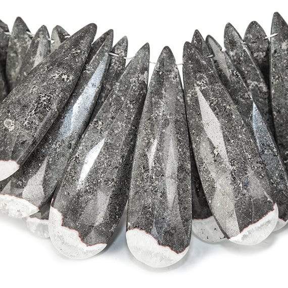 28x10-40x11mm Cave Jasper Elongated Pear Briolette (ONLINE ORDER ONLY)