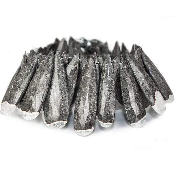 28x10-40x11mm Cave Jasper Elongated Pear Briolette (ONLINE ORDER ONLY)
