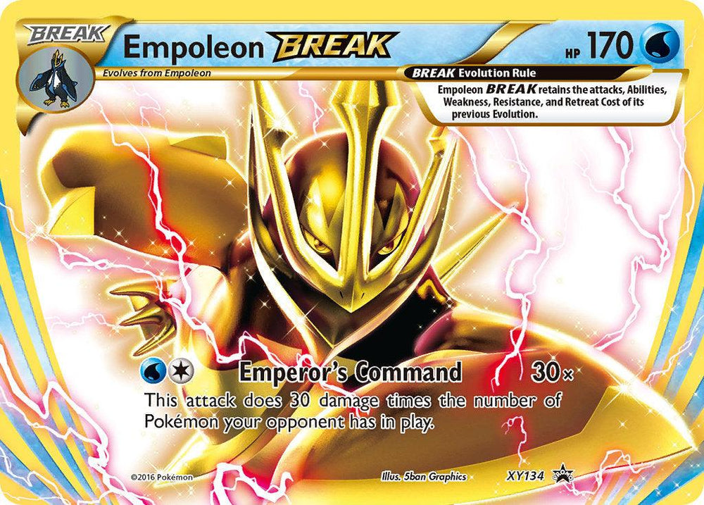 Empoleon BREAK (XY134) [XY: Black Star Promos] (Online Only)