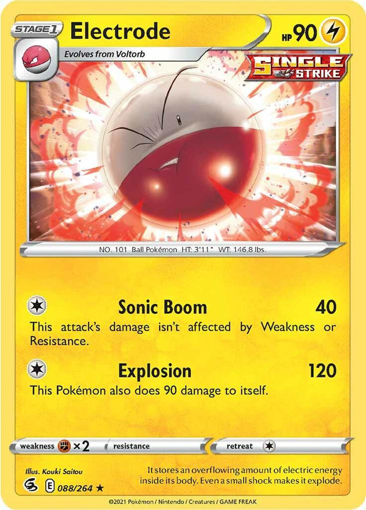 Electrode (088/264) [Sword & Shield: Fusion Strike] (Online Only)