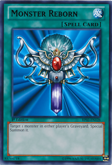 Monster Reborn [BP02-EN128] Mosaic Rare (ONLINE ORDER ONLY)