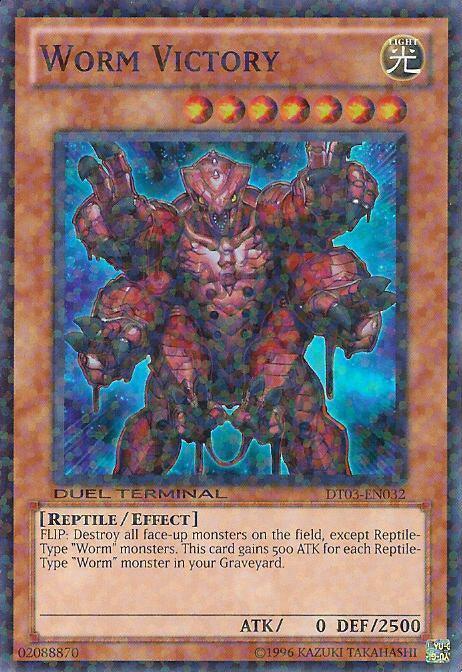 Worm Victory [DT03-EN032] Super Rare (ONLINE ORDER ONLY)