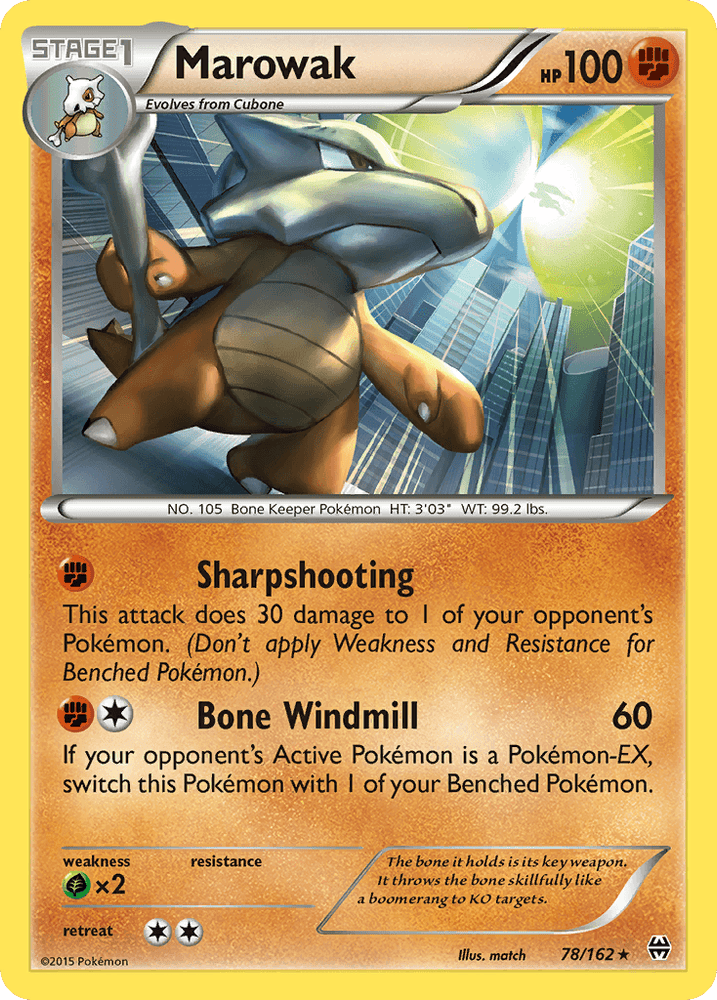 Marowak (78/162) [XY: BREAKthrough] (Online Only)