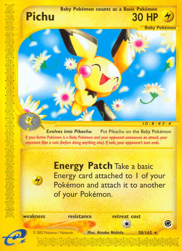 Pichu (58/165) [Expedition: Base Set] (Online Only)