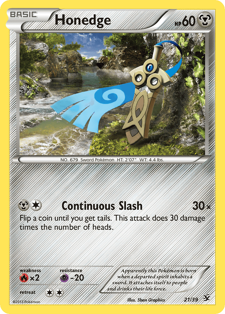 Honedge (21/39) [XY: Kalos Starter Set] (Online Only)