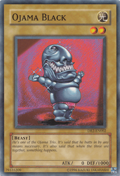 Ojama Black [DR2-EN002] Common (ONLINE ORDER ONLY)