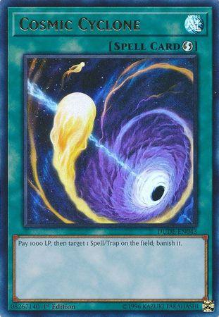 Cosmic Cyclone [DUDE-EN043] Ultra Rare (ONLINE ORDER ONLY)