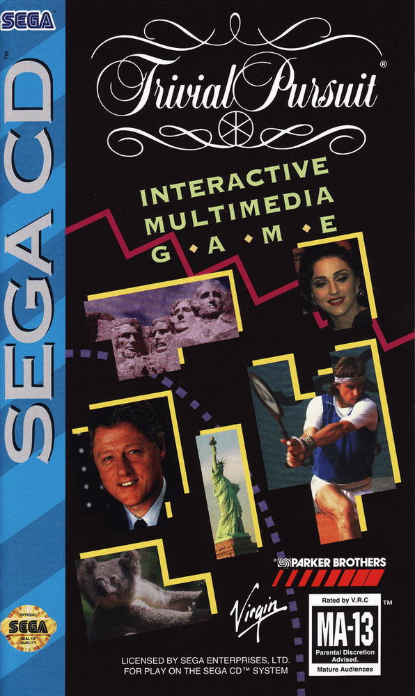 Trivial Pursuit (1993) (Sega CD) (ONLINE ORDER ONLY)