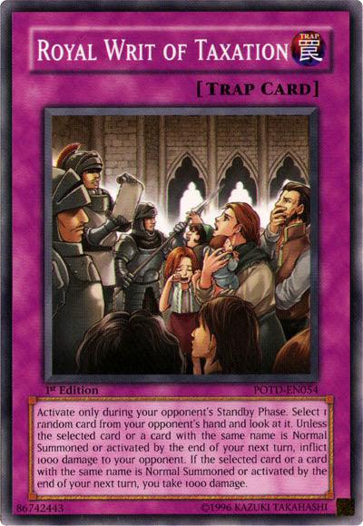 Royal Writ of Taxation [POTD-EN054] Common (ONLINE ORDER ONLY)