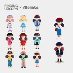 Finding Unicorn Molinta Retro Girls Series Blind Box (1 Blind Box) (ONLINE ORDER ONLY)