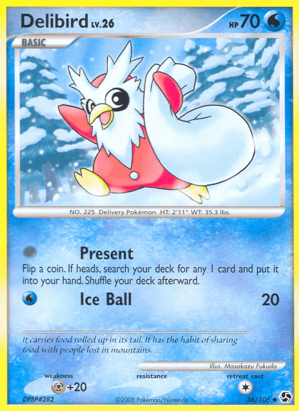 Delibird (36/106) [Diamond & Pearl: Great Encounters] (Online Only)