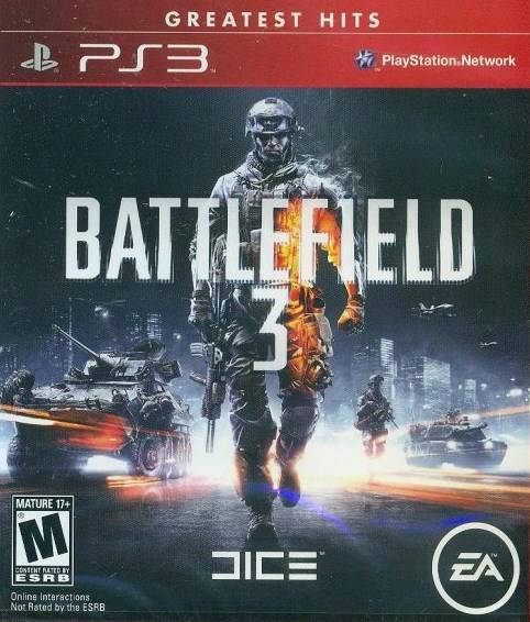 Battlefield 3 (Greatest Hits) (Playstation 3) (Online Only)