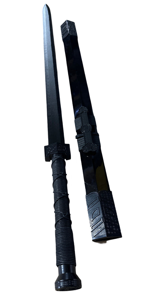 39" Plastic Black Fantasy Sword (Online Order Only)