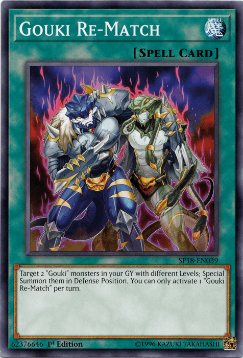 Gouki Re-Match [SP18-EN039] Common (ONLINE ORDER ONLY)