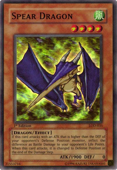 Spear Dragon [LOD-035] Super Rare (ONLINE ORDER ONLY)