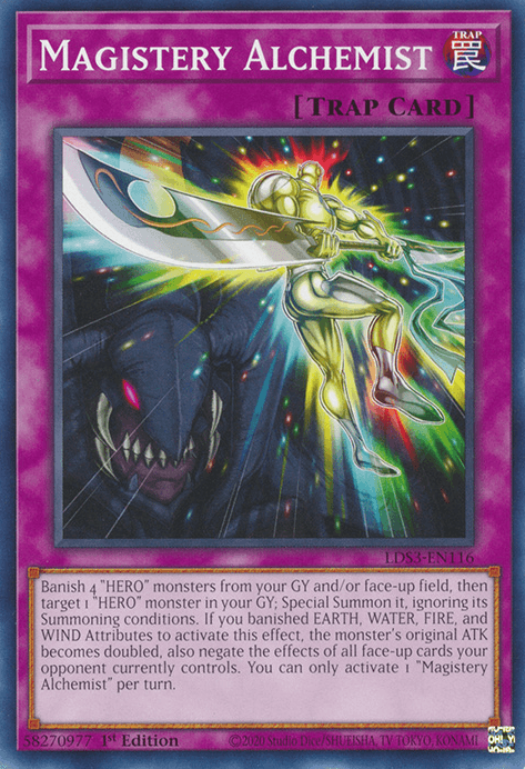 Magistery Alchemist [LDS3-EN116] Common (ONLINE ORDER ONLY)