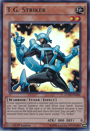 T.G. Striker [LC5D-EN206] Ultra Rare (ONLINE ORDER ONLY)